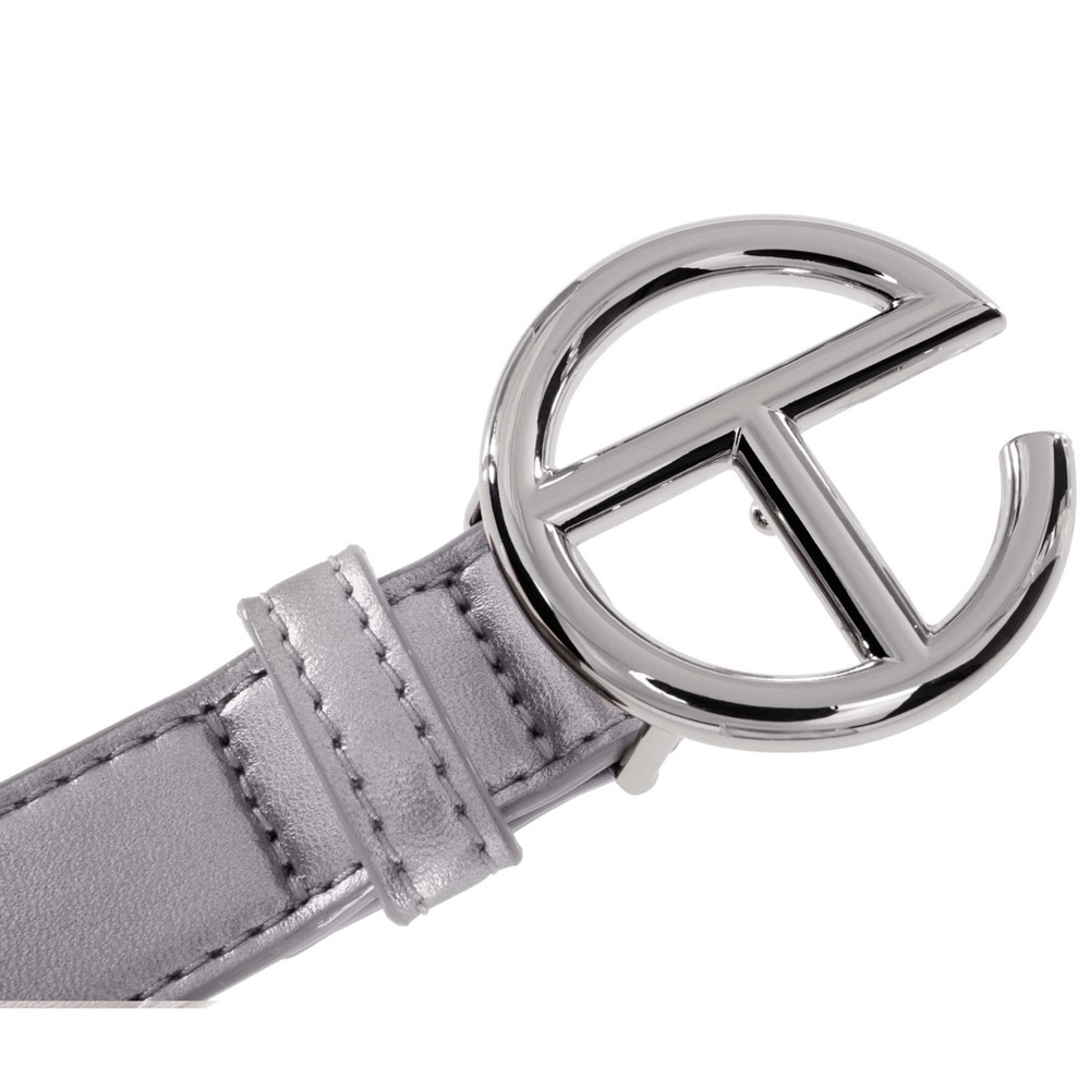 Telfar Silver Belt NWT M/L